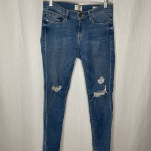 Frame Laurel Ripped‎ Le Skinny De Jeanne Denim